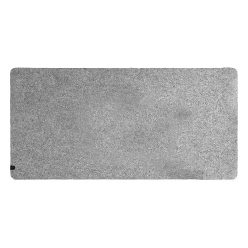 Sous main en feutre premium 80X40cm - gris