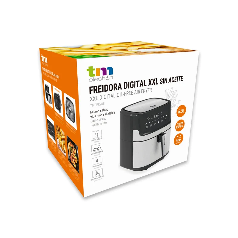 Friteuse à air TM Electron 1700 W 6,5 L