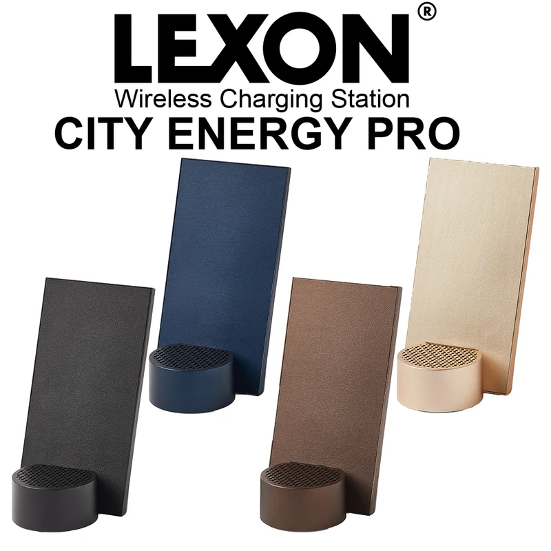 ワイヤレス充電器・Bluetoothスピーカーが一つになったオシャレデバイス LEXON CITY ENERGY PRO LD145