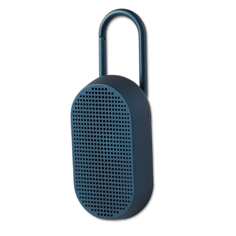 LEXON (レクソン) MINO T カラビナ付きBluetoothスピーカー 防水IPX4 USB-C充電 ハンズフリー通話可能 自撮りボタン
