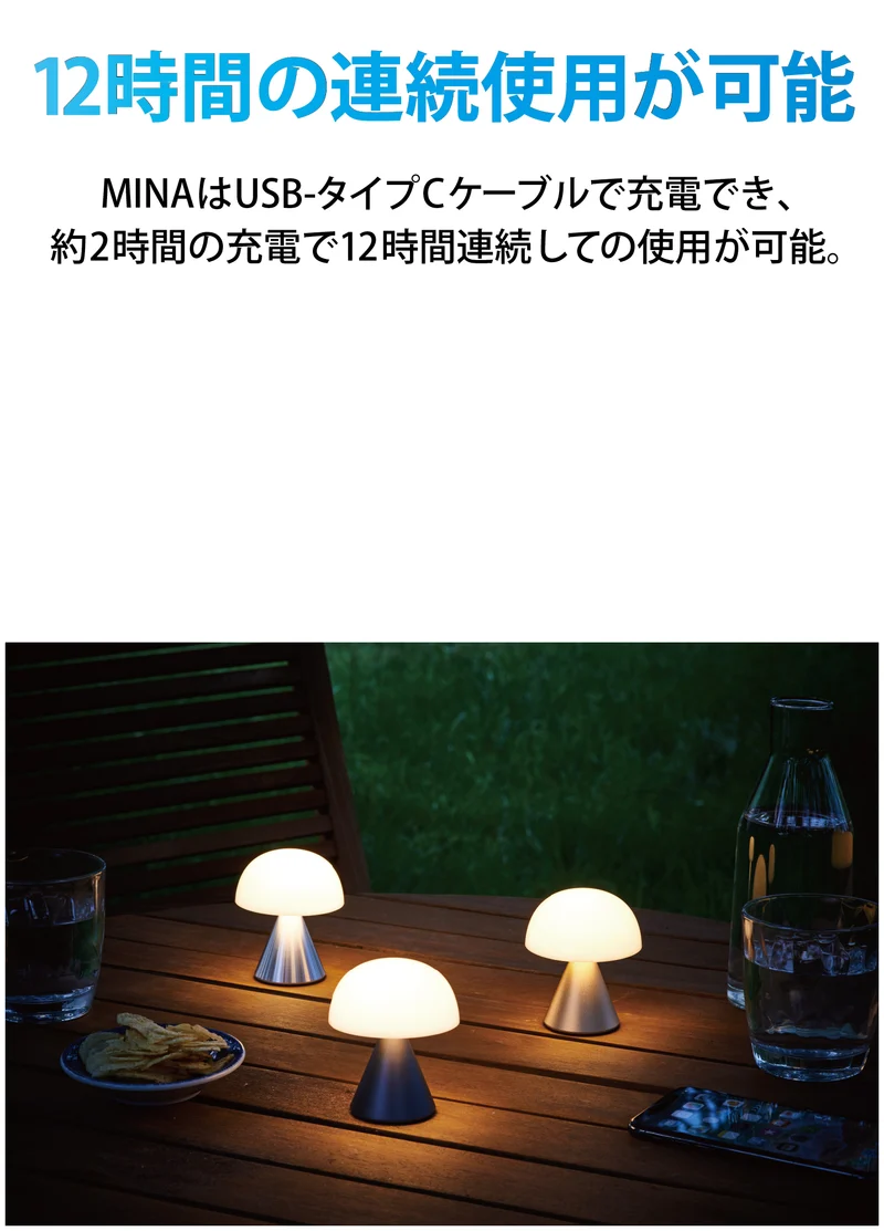 LEXON（レクソン）MINA ミニLEDランプ LH60