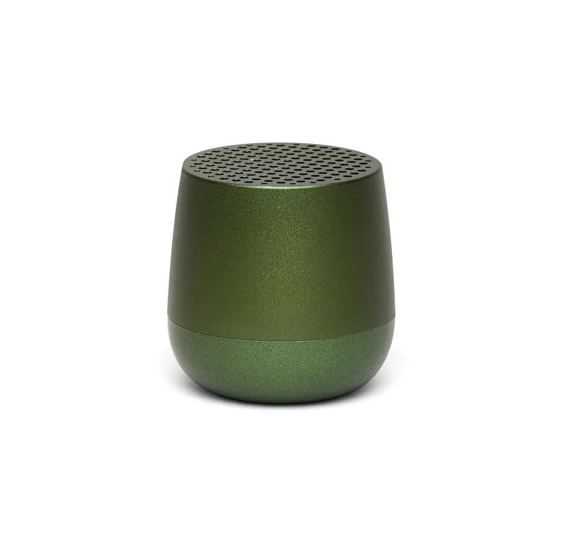 LEXON (レクソン) MINO+ クロームシリーズ 3WミニポータブルBluetoothスピーカー ワイヤレス充電対応 USB-C充電 TWSテクノロジー搭載 ハンズフリー通話可能 自撮りボタン