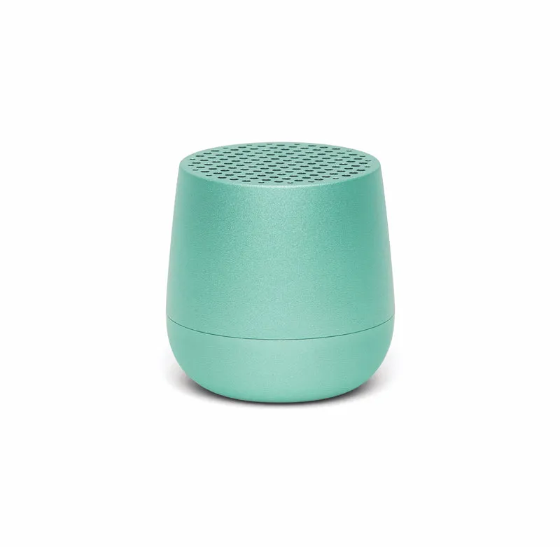 LEXON (レクソン) MINO+ クロームシリーズ 3WミニポータブルBluetoothスピーカー ワイヤレス充電対応 USB-C充電 TWSテクノロジー搭載 ハンズフリー通話可能 自撮りボタン