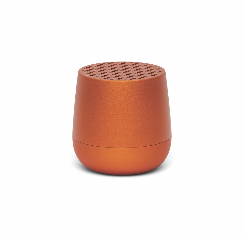 LEXON (レクソン) MINO+ クロームシリーズ 3WミニポータブルBluetoothスピーカー ワイヤレス充電対応 USB-C充電 TWSテクノロジー搭載 ハンズフリー通話可能 自撮りボタン