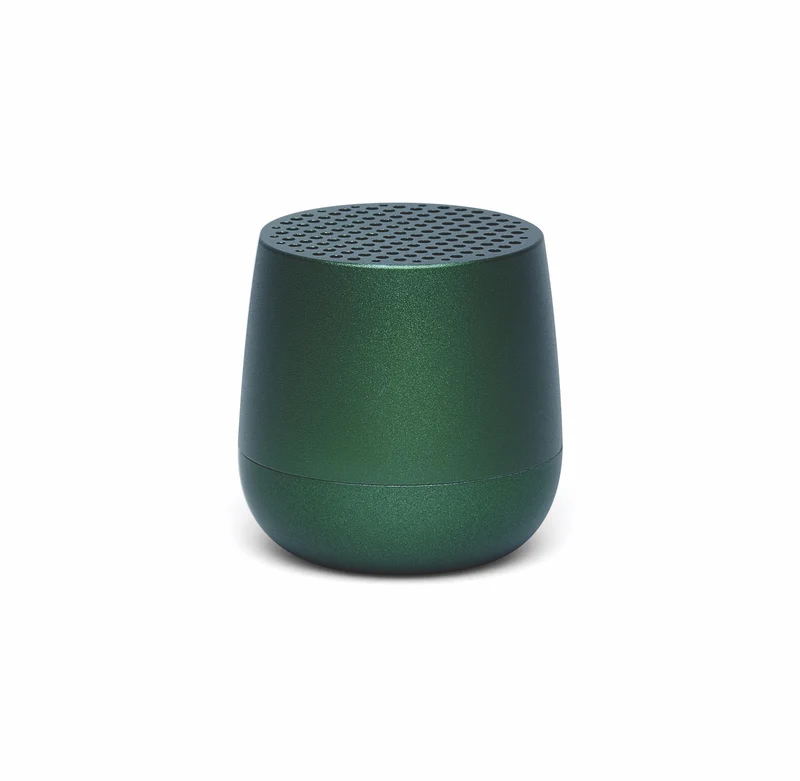 LEXON (レクソン) MINO+ クロームシリーズ 3WミニポータブルBluetoothスピーカー ワイヤレス充電対応 USB-C充電 TWSテクノロジー搭載 ハンズフリー通話可能 自撮りボタン