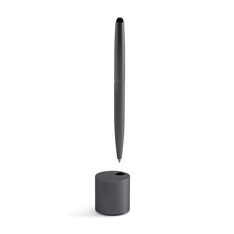 LEXON (レクソン) CITY PEN ON BASE アルミニウム製 ペンスタンド付きボールペン スタイラスペン付き（タッチペン）