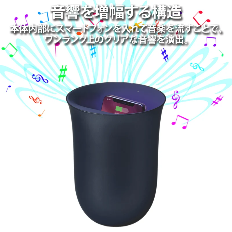 LEXON (レクソン) OBLIO UV除菌ワイヤレス充電器 Qi規格対応 自動ON/OFF除菌サイクル 20分で細菌を99.9%除去 LH59