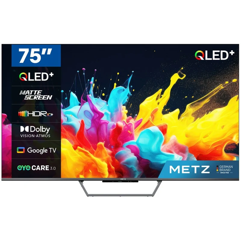 Téléviseur intelligent Metz 75MQE7600Z 4K Ultra HD 75" QLED