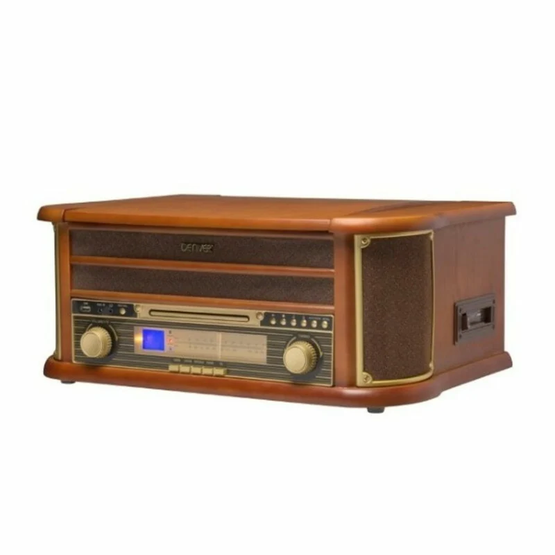 Tourne-disque Denver Electronics MCR-50MK3 USB 5W Bois