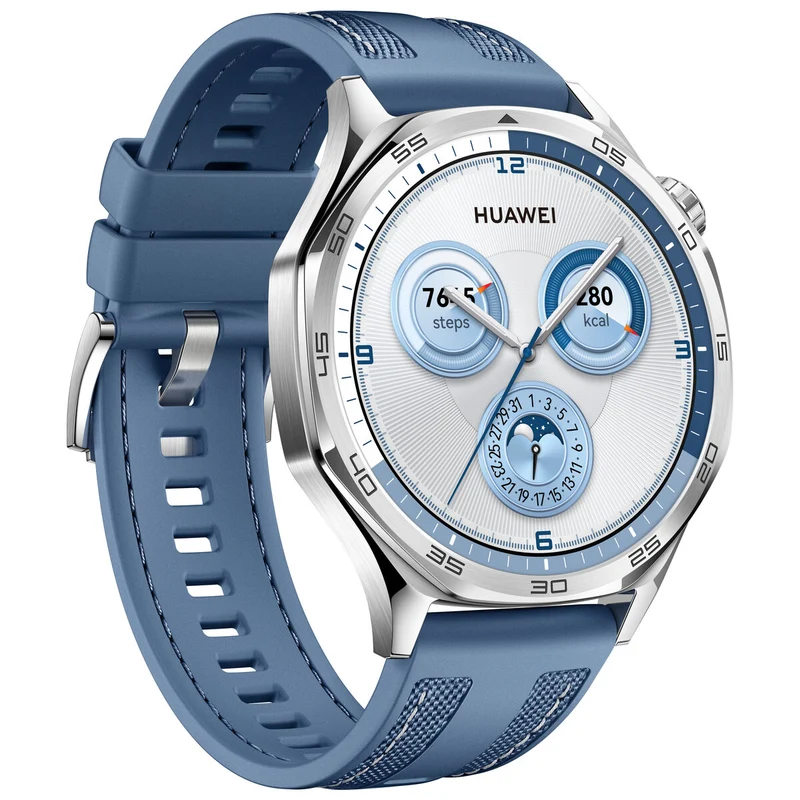 Montre connectée Huawei WATCH GT5 1,32" Bleu 46 mm