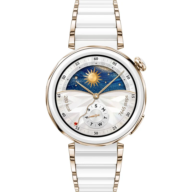 Montre connectée Huawei WATCH GT5PRO 1,32" Blanc