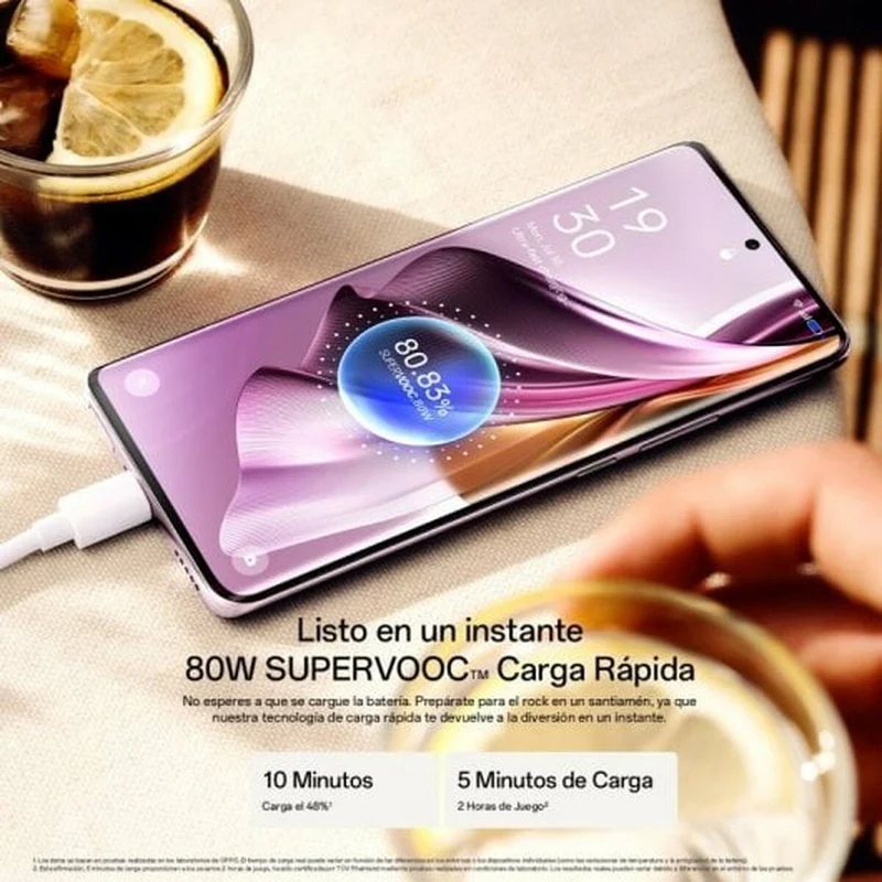 Smartphone Oppo Reno10 Pro 5G 6,7" Snapdragon 778G 12 Go RAM 256 Go Noir Argent