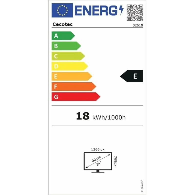 Télévision Cecotec série 0 0024 HD 24" LED