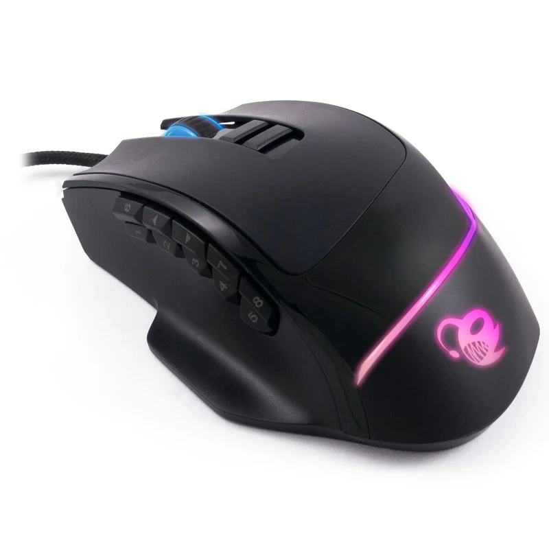 Souris de jeu CoolBox ProSwap Modulaire RGB Noir