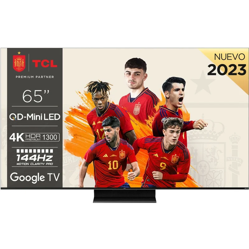 Téléviseur intelligent TCL 65C805 4K Ultra HD 65" LED HDR AMD FreeSync