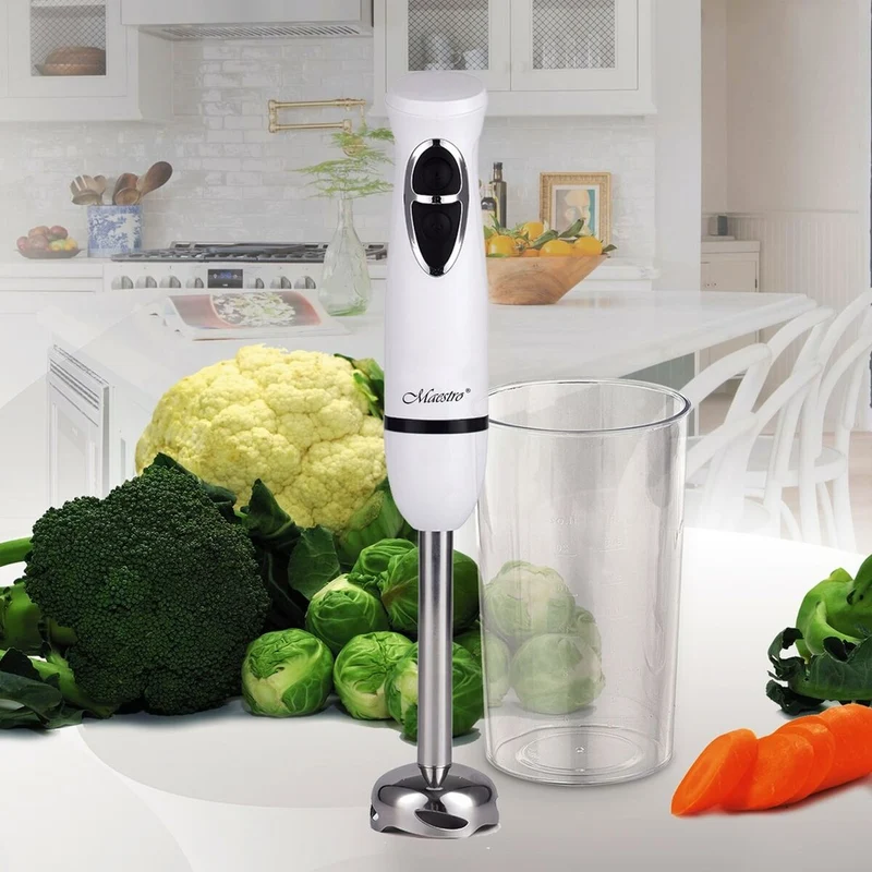 Mixeur plongeant Feel Maestro MR-510N Blanc Noir 300 W