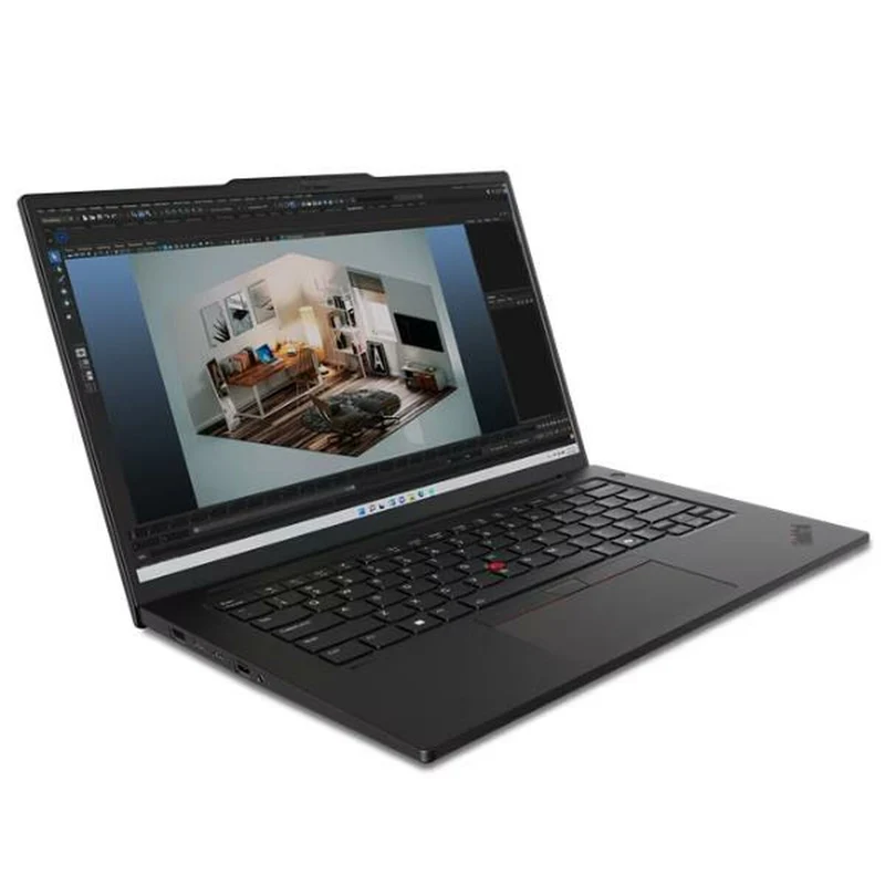 Ordinateur portable Lenovo P14S G5 Intel Core Ultra 7 155H 32 Go RAM 1 To SSD NVIDIA RTX A500 Qwerty espagnol
