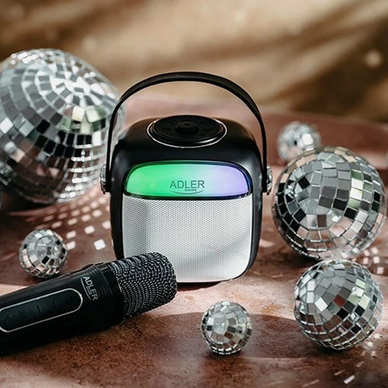 Enceintes Bluetooth portables Adler AD 1199b Gris