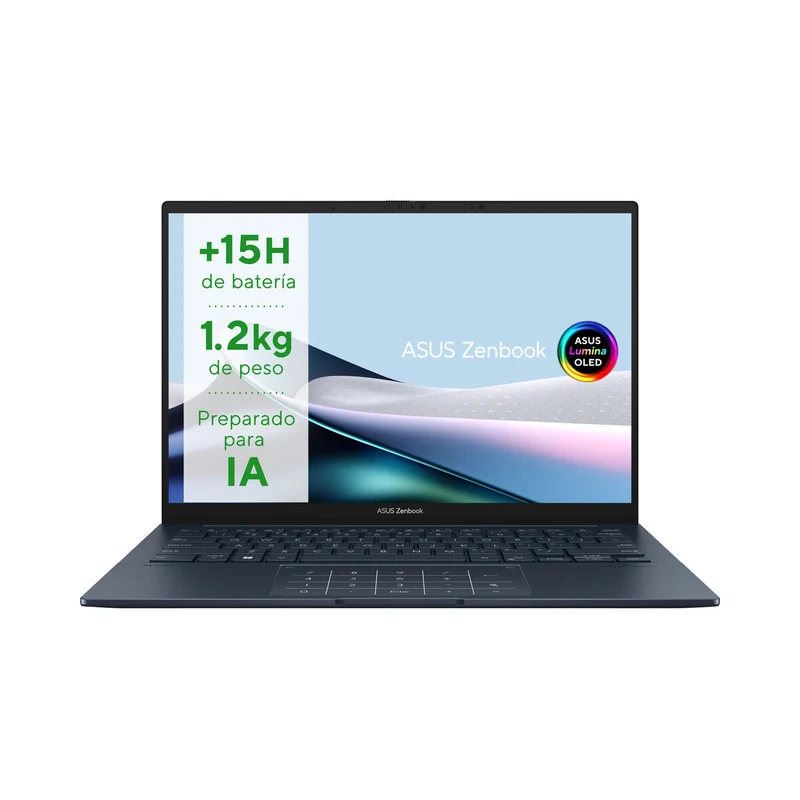 Ordinateur portable Asus ZenBook 14 OLED UX3405MA-PP606W Qwerty US 14" Intel Core Ultra 7 155H 16 Go RAM 512 Go SSD