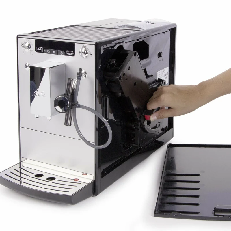 Cafetière superautomatique Melitta E957-203 Argent 1400 W 1450 W 15 bar 1,2 L