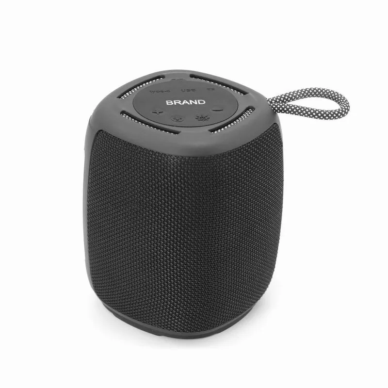 Enceintes Bluetooth GEMBIRD SPK-BT-LED-03-BK Noir 5 W