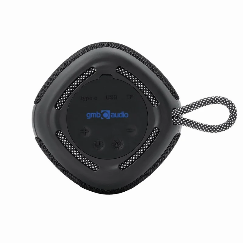 Enceintes Bluetooth GEMBIRD SPK-BT-LED-03-BK Noir 5 W