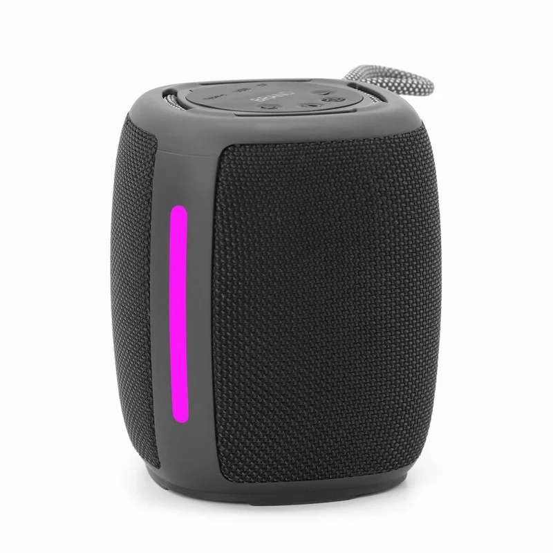 Enceintes Bluetooth GEMBIRD SPK-BT-LED-03-BK Noir 5 W