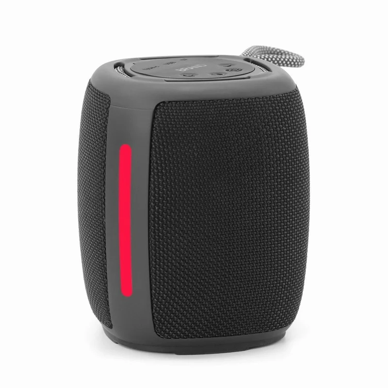 Enceintes Bluetooth GEMBIRD SPK-BT-LED-03-BK Noir 5 W
