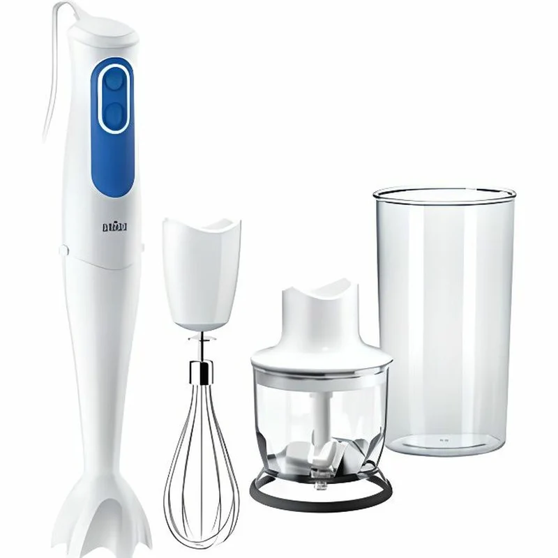 Mixeur plongeant Braun MQ3025 700 W Blanc Blanc/Bleu Bleu/Blanc 700 W