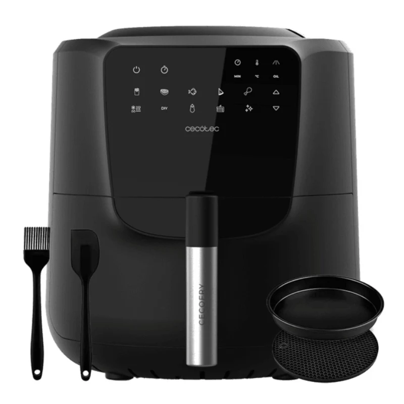 Friteuse à air Cecotec Cecofry Rain Pack Noir 5,5 L