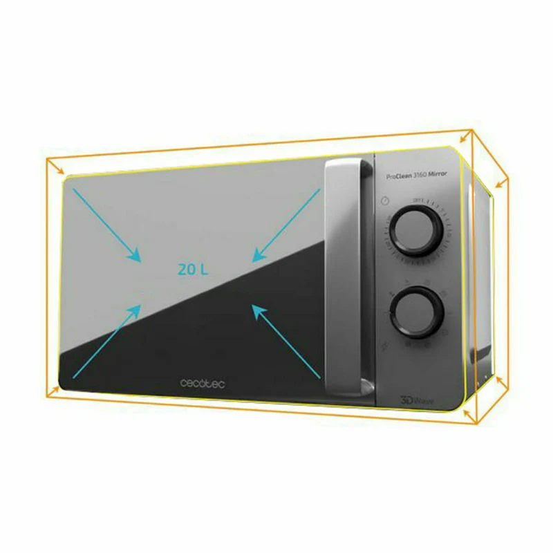 Micro-ondes avec Grill Cecotec ProClean 3160 20 L 700W 20 L