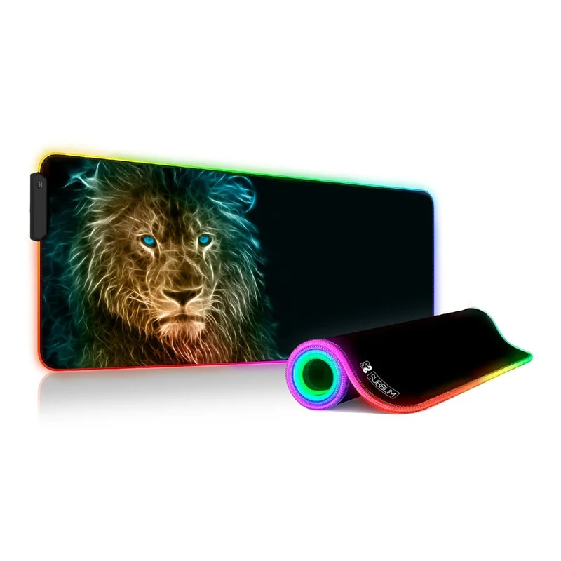 Tapis antidérapant Subblim SUBMP-02RGB10 Noir Multicolore