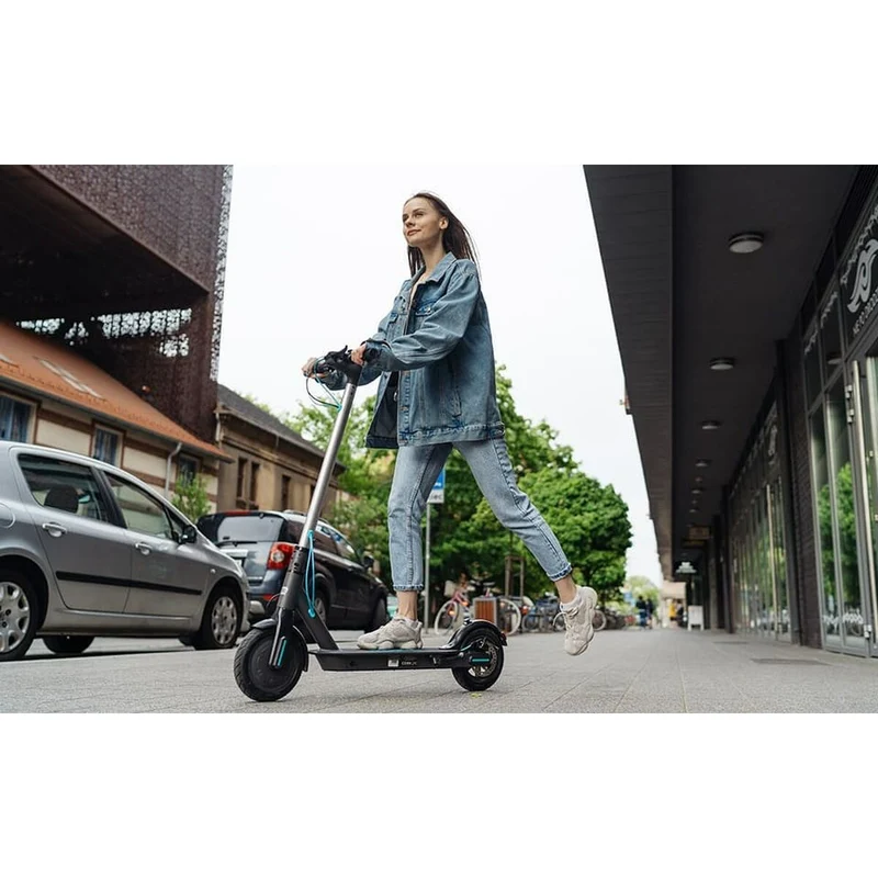 Trottinette électrique Motus Scooty 8.5 Noir Turquoise 350 W