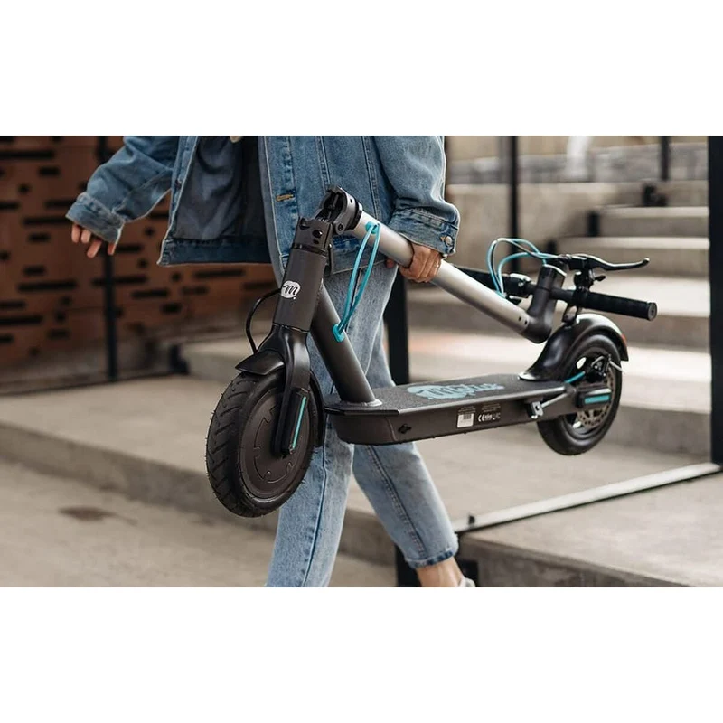 Trottinette électrique Motus Scooty 8.5 Noir Turquoise 350 W