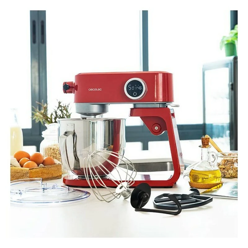 Blender/mixeur pâtissier Cecotec Twist&Fusion 4000 Luxury Rouge 800 W