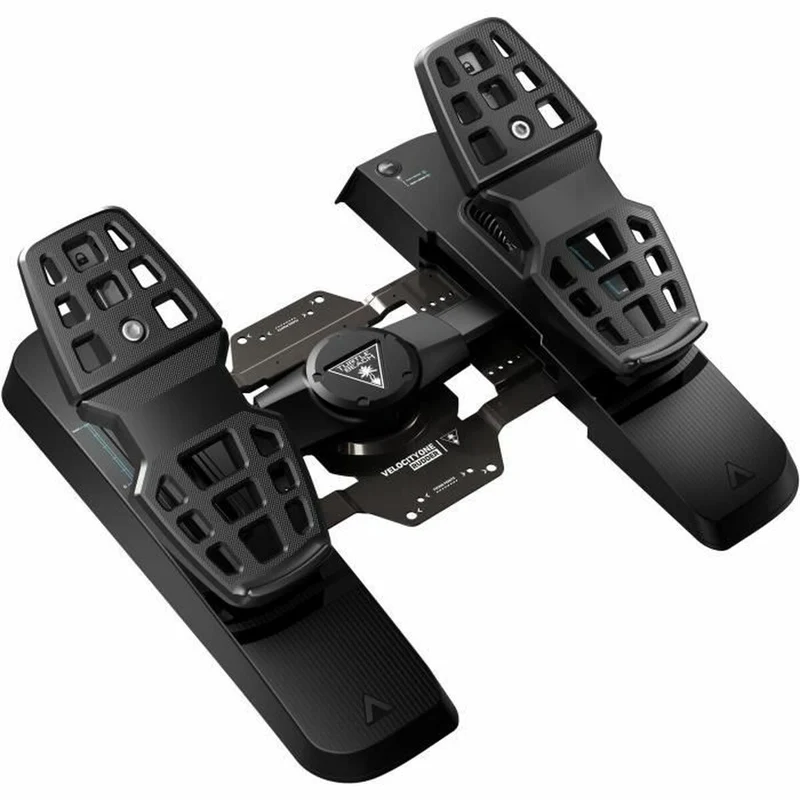 Prise en charge du volant et des pédales de jeu Turtle Beach VelocityOne Rudder