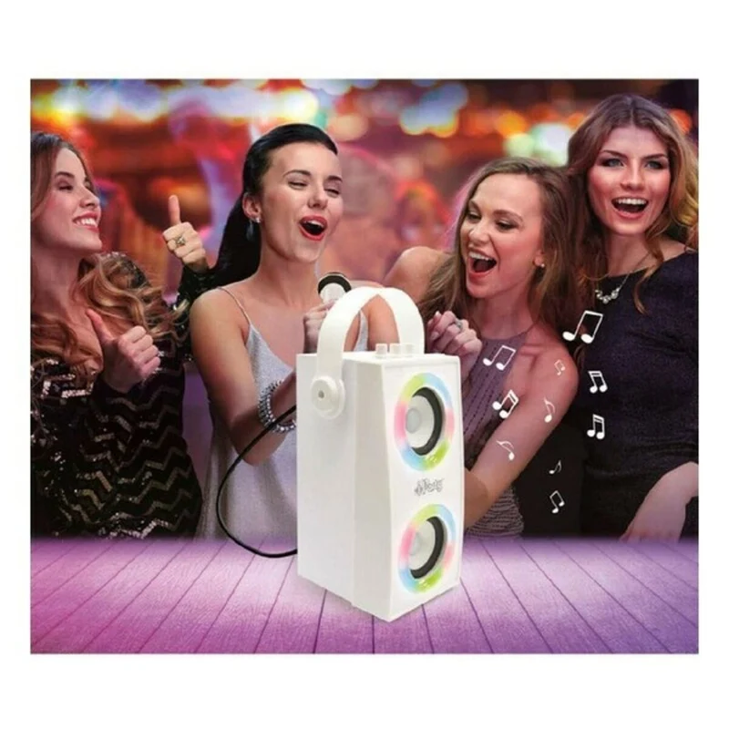 Enceinte Portable iParty Lexibook BTP180Z Bluetooth Blanc