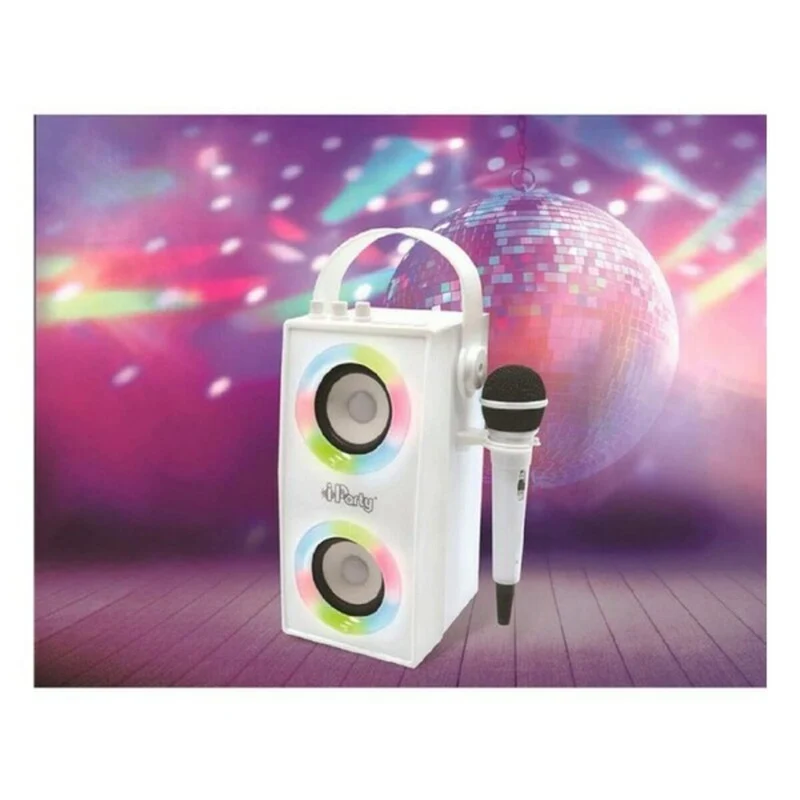 Enceinte Portable iParty Lexibook BTP180Z Bluetooth Blanc