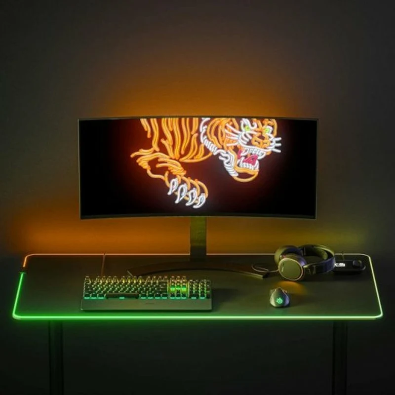 Tapis de souris SteelSeries QcK Prism Cloth Noir