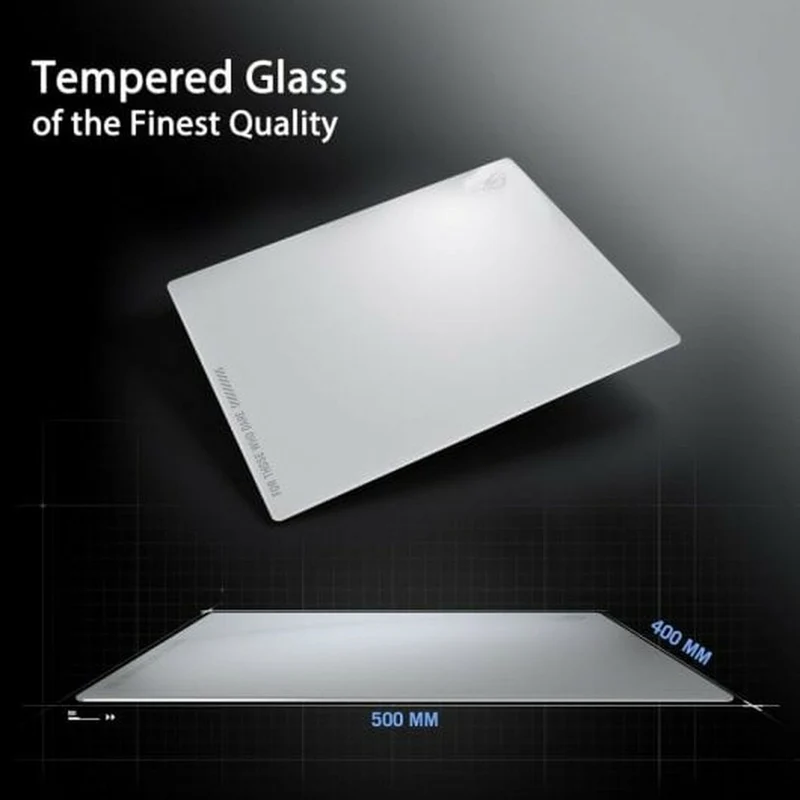 Tapis de souris Asus ROG Moonstone Ace L Blanc