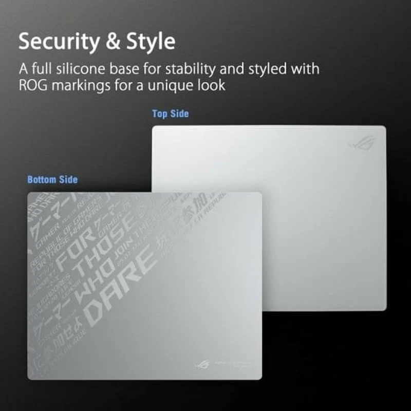 Tapis de souris Asus ROG Moonstone Ace L Blanc