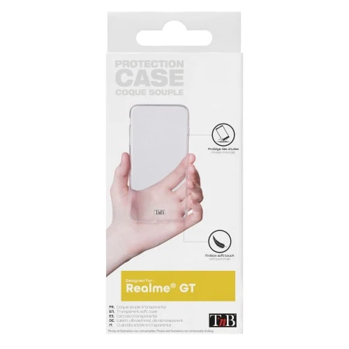 Coque souple transparente pour Realme GT