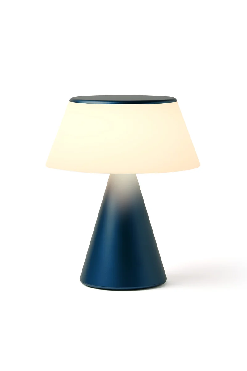 Lampe LED portable Luma XL 24.8 cm - Bleu foncé