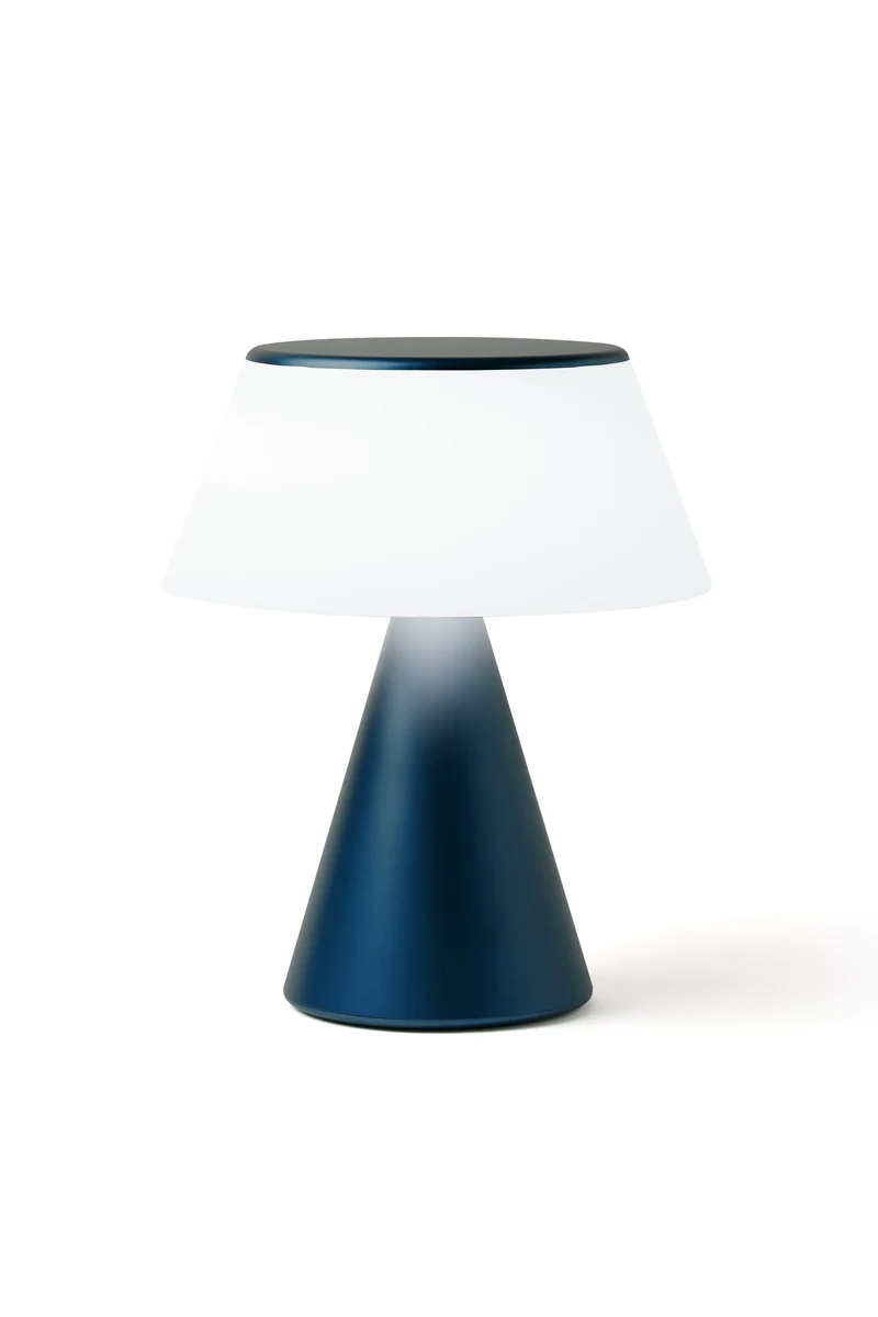 Lampe LED portable Luma XL 24.8 cm - Bleu foncé