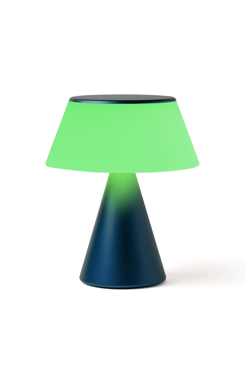 Lampe LED portable Luma XL 24.8 cm - Bleu foncé