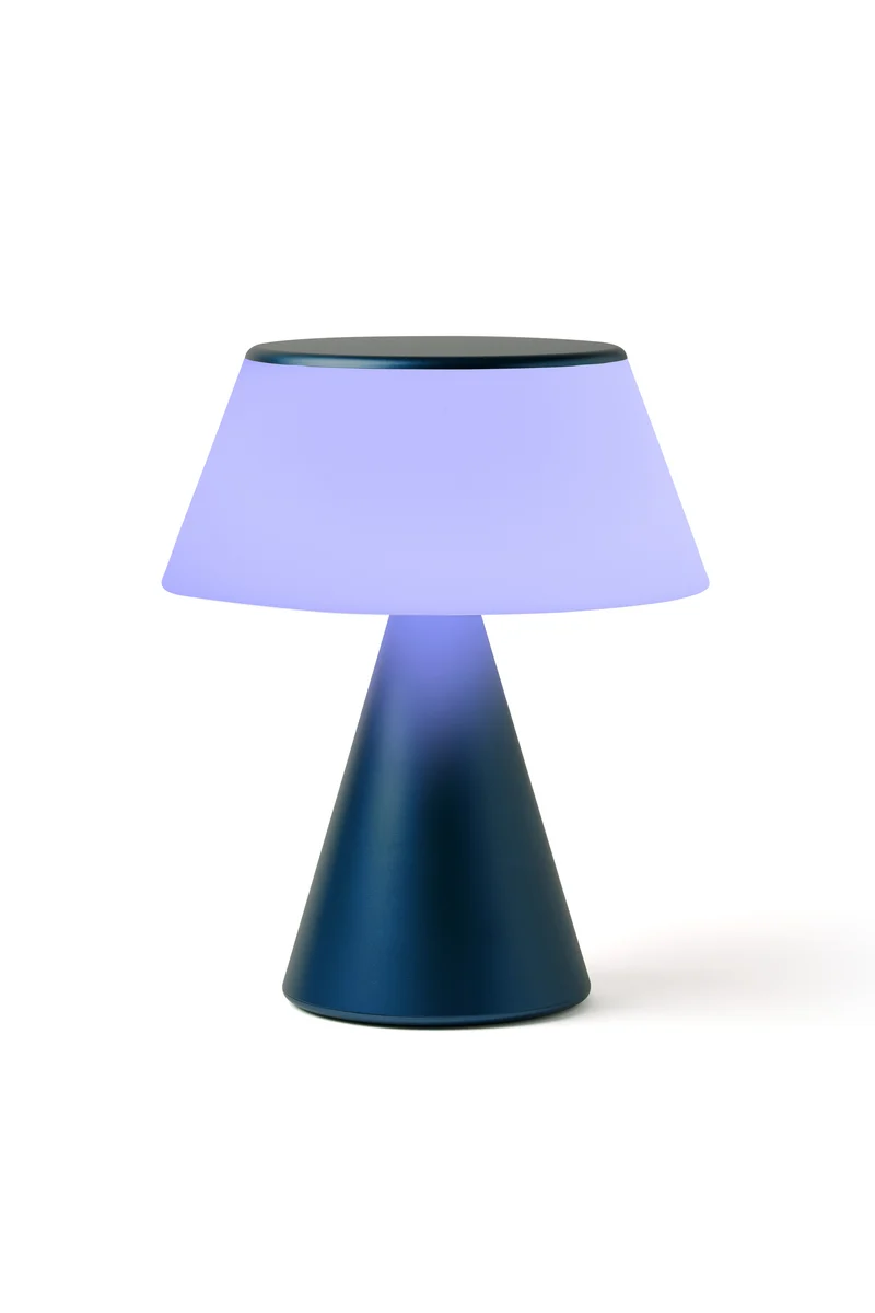 Lampe LED portable Luma XL 24.8 cm - Bleu foncé