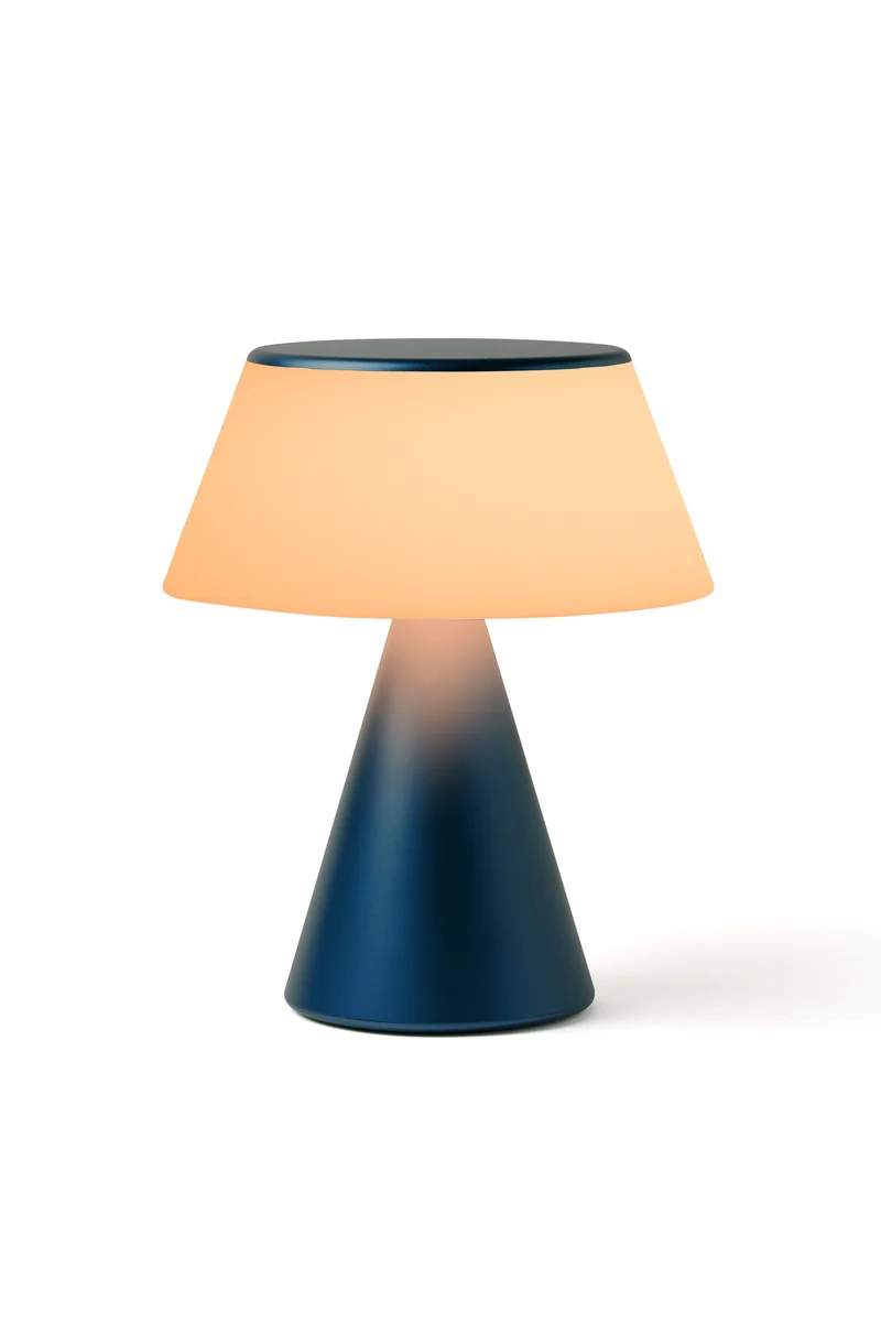 Lampe LED portable Luma XL 24.8 cm - Bleu foncé