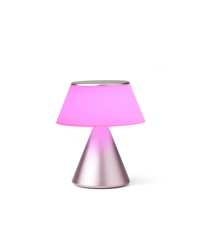 Lampe led portable Luma M 10.8 cm - rose