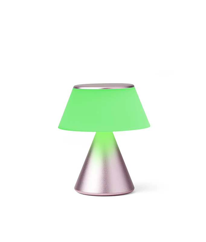 Lampe led portable Luma M 10.8 cm - rose