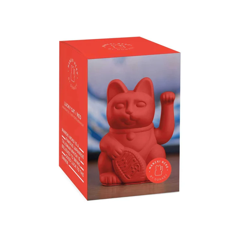 Lucky Cat - rouge